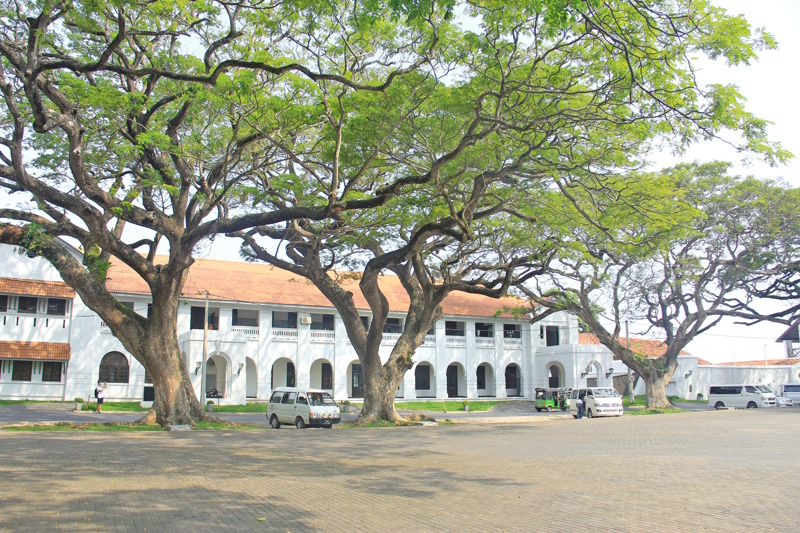 Court Square in Galle