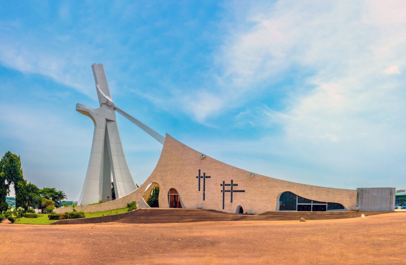Ivoorkust Abidjan kathedraal