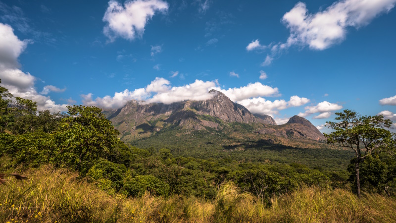 Mount Mulanje bergmassief Malawi