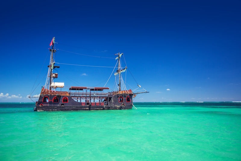 Punta Cana piratenschip