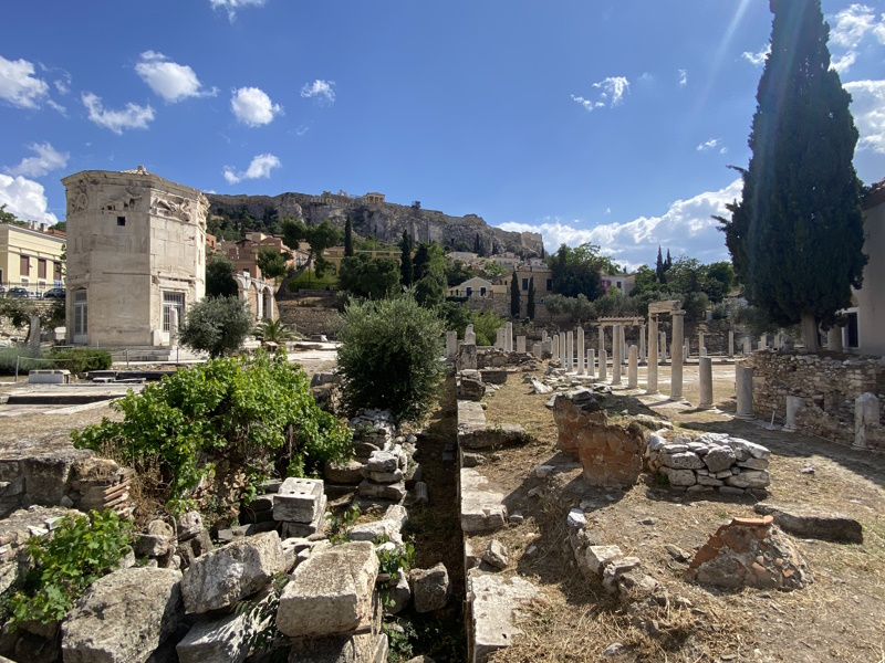 Romeinse Agora in Athene