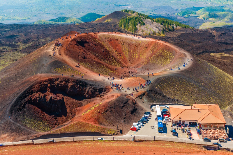 Catania Etna krater