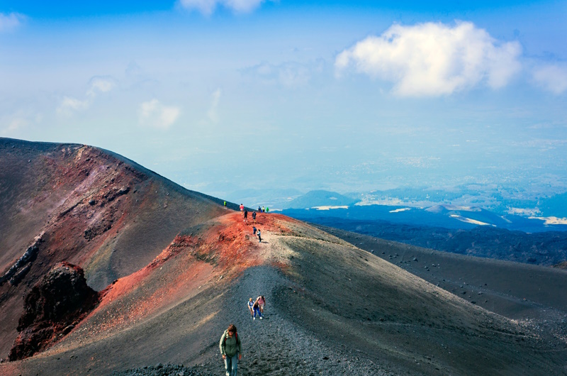 Catania Etna wandelen