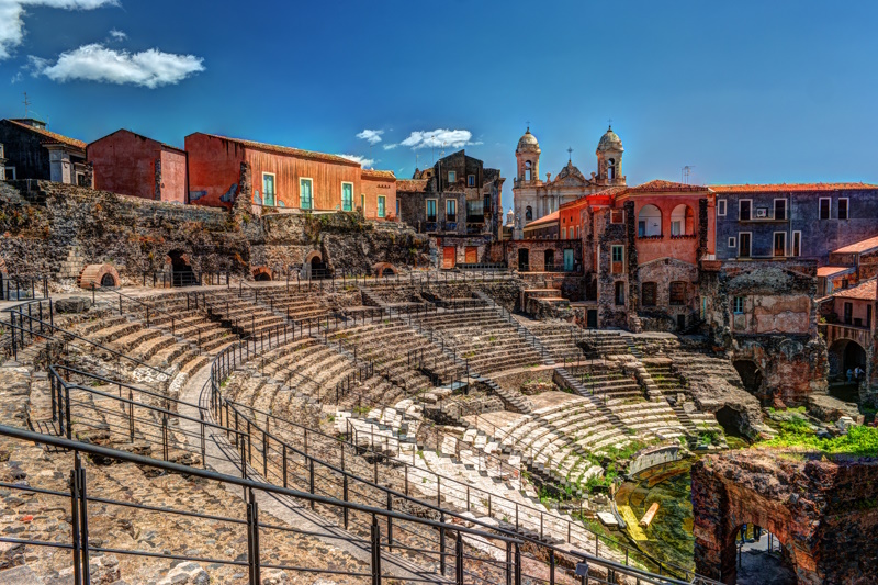 Romeins amfitheater in Catania