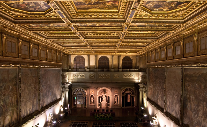 Zaal Palazzo Vecchio Florence