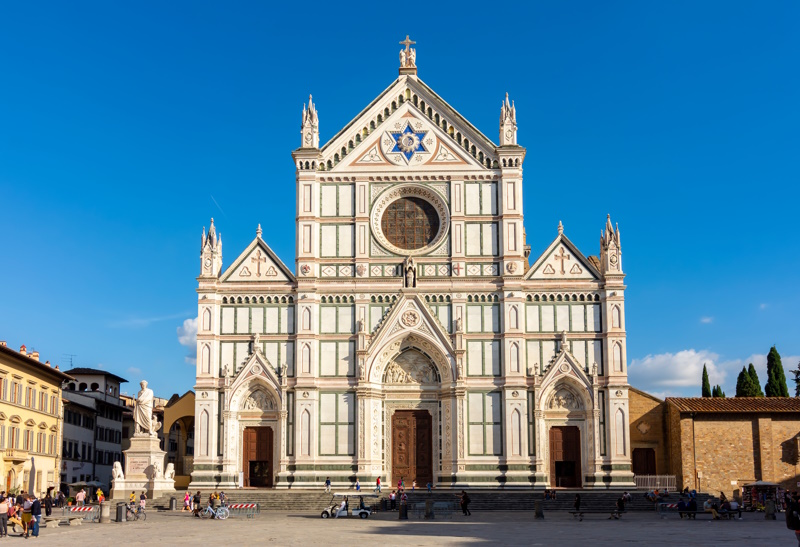 Santa Croce kerk in Florence