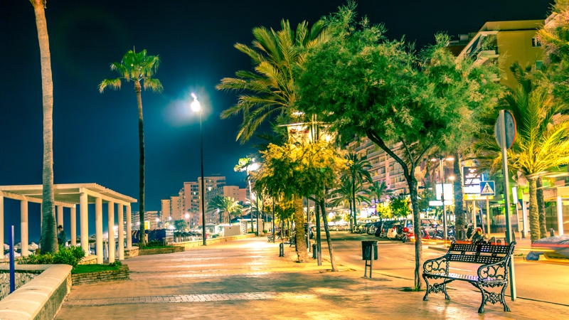 Fuengirola promenade