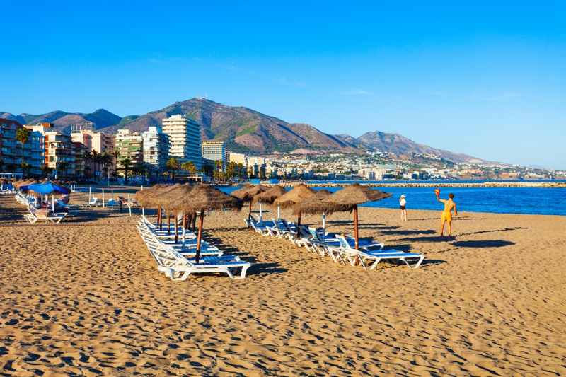 Fuengirola stadsstrand