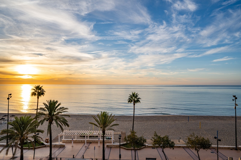 Fuengirola strand zee