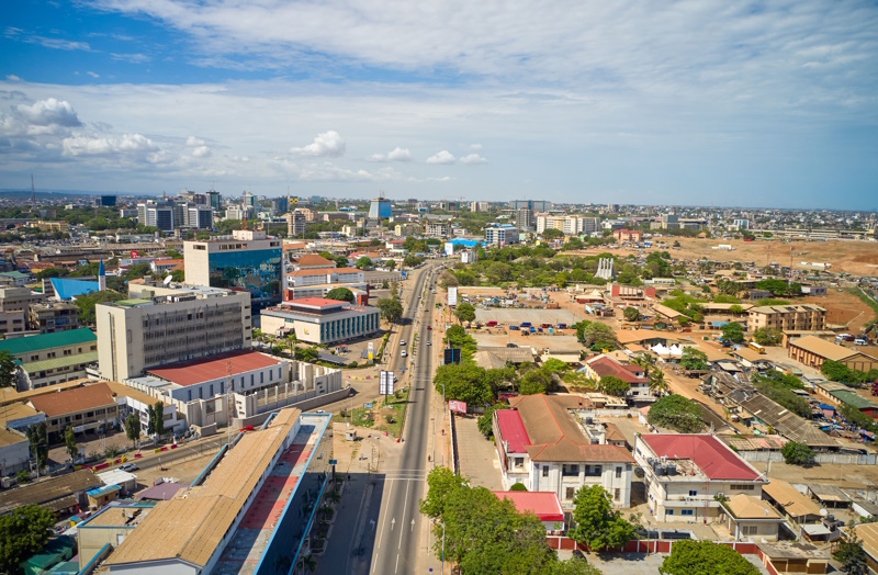 Ghana Accra hoofdstad