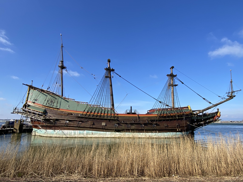 Batavia schip in Flevoland