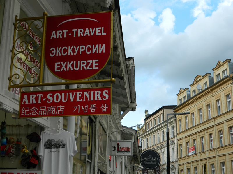 Karlsbad souvenirwinkel