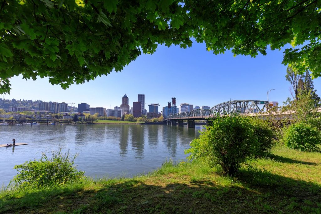 KLM Portland vliegen