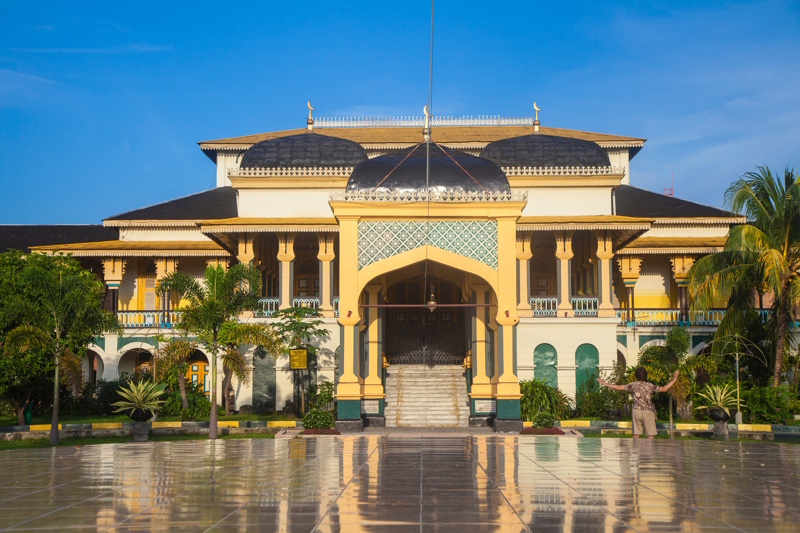 Istana Maimoonpaleis in Medan