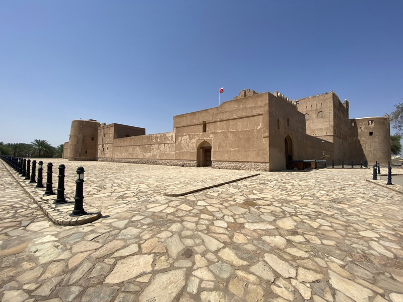 Jabreen Castle bij Nizwa