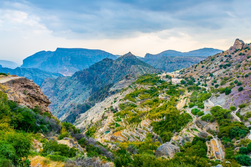 Jebel Akhdar bij Nizwa