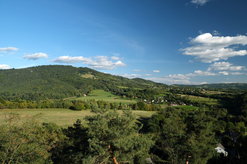 Kozakov-berg in Noord-Bohemen