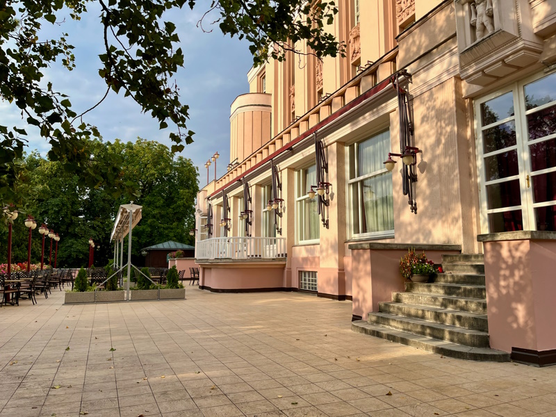 Teplice theater in Noord-Bohemen