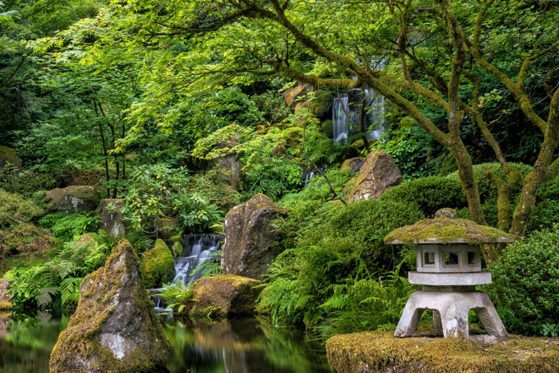 Japanse tuin in Portland