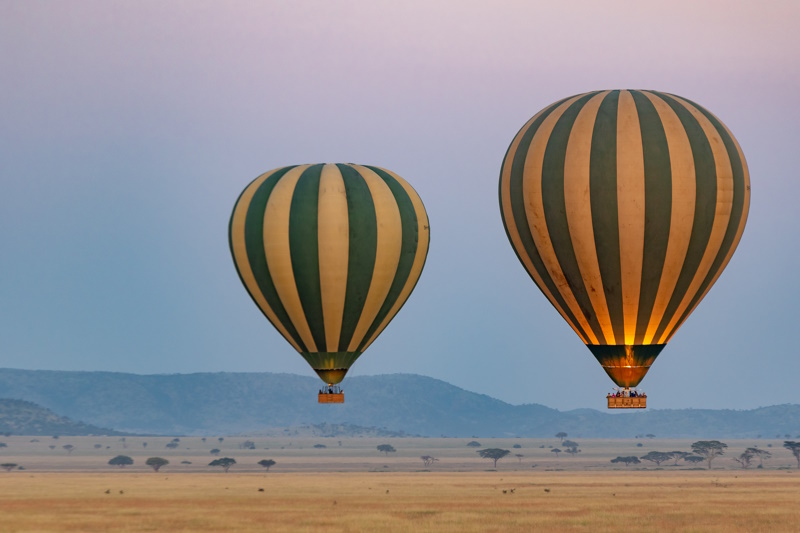 Tanzania Serengeti ballonvaart