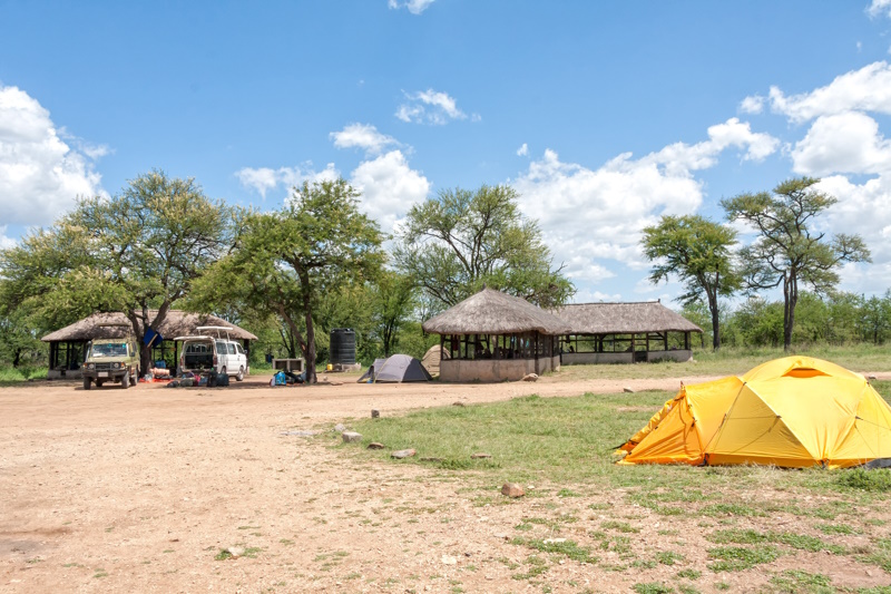 Tanzania Serengeti camping