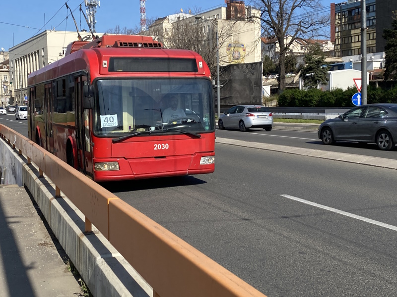 Belgrado trolleybus