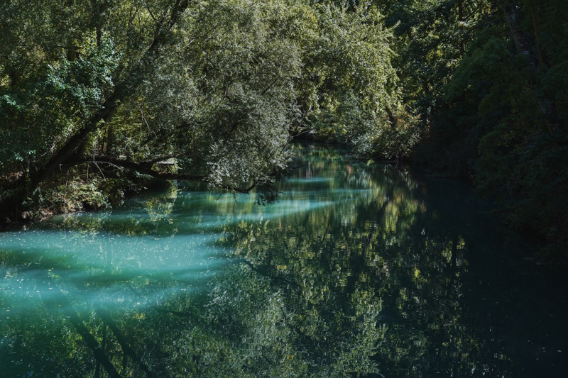 Cuenca rivier zwemmen