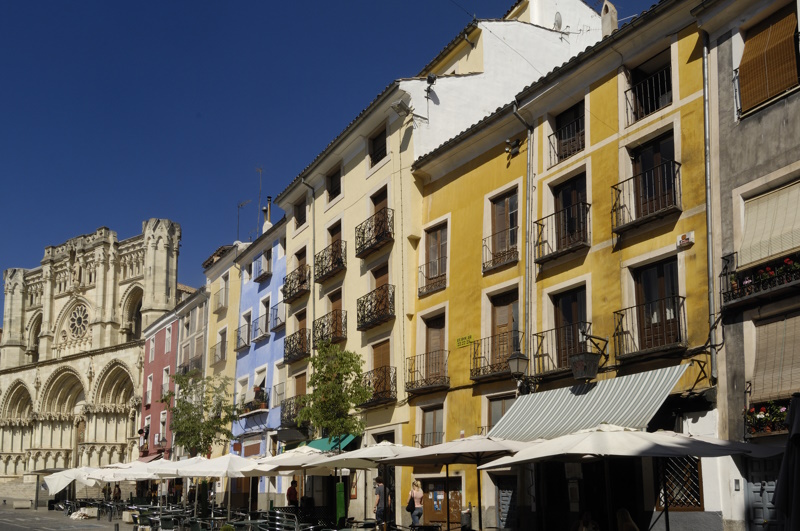 Cuenca Spanje plein