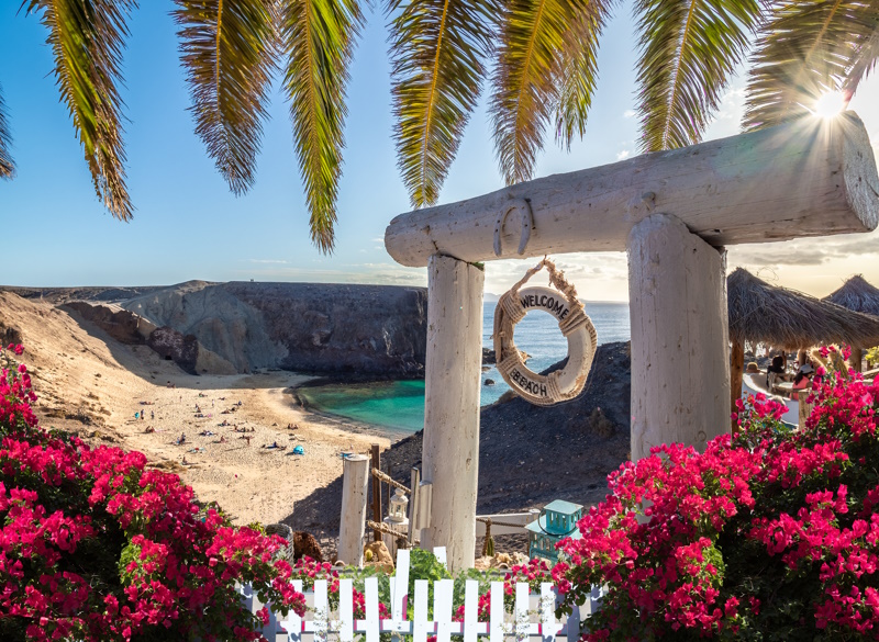 Playa Papagayo in Lanzarote