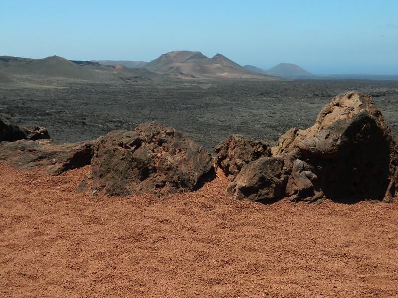 Lanzarote vulkaanlandschap