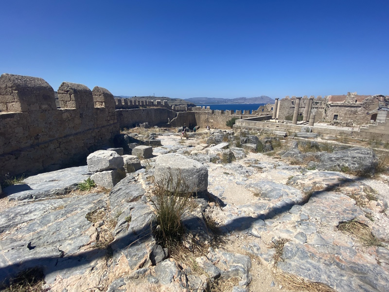 Lindos Akropolis kasteel