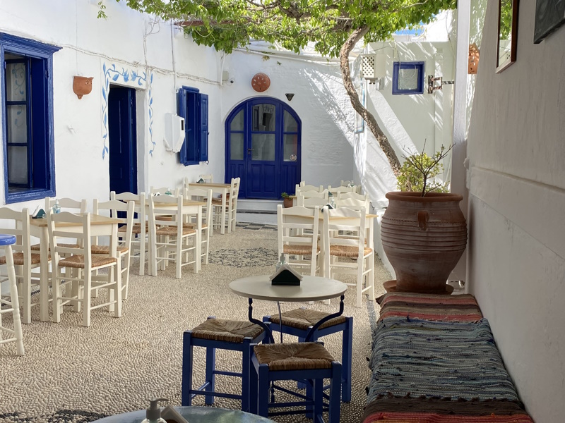 Lindos café