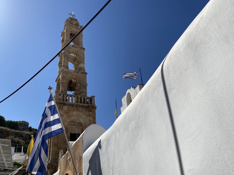 Panagia kerk in Lindos