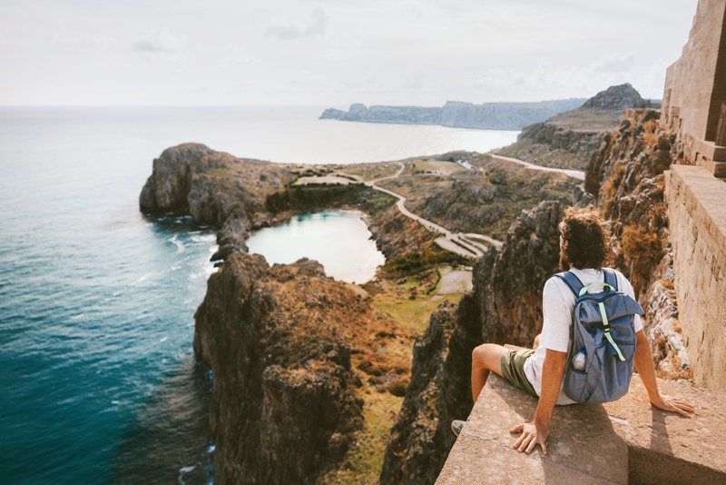 Lindos wandelen