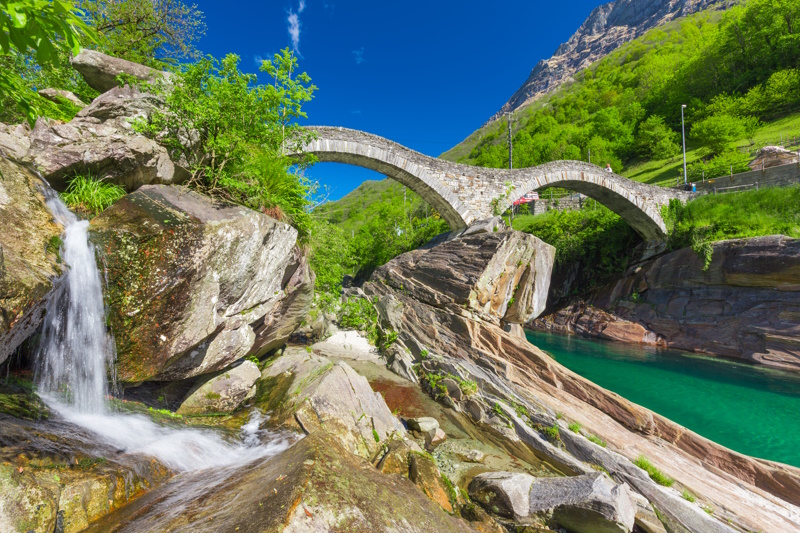 Verzasca vallei bij Locarno