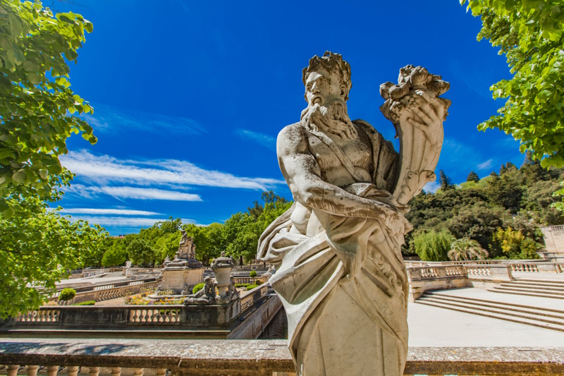 Jardins de la Fontaine in Nimes