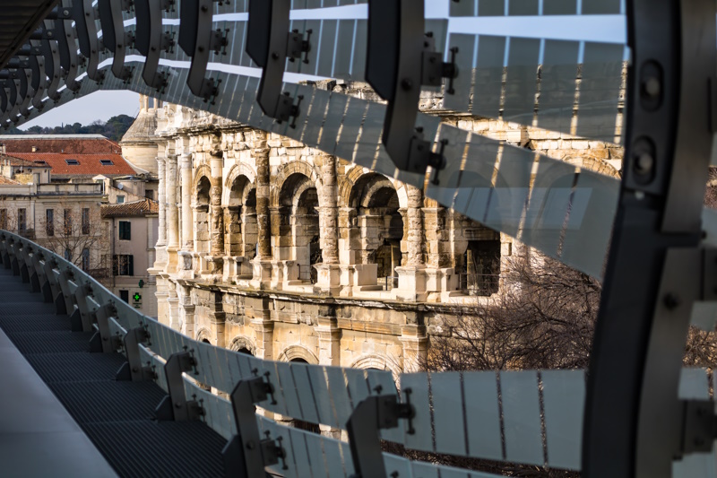 Musee de la Romanité in Nimes