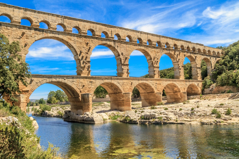 Pont du Gard bij Nimes