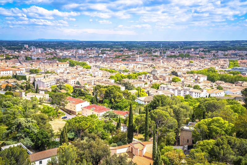 Uitzicht Tour Magne Nimes