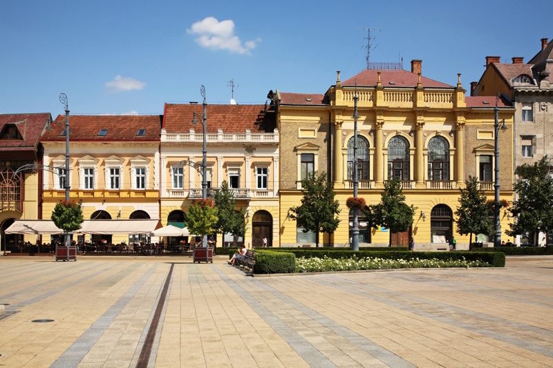 Kossuth plein in Debrecen