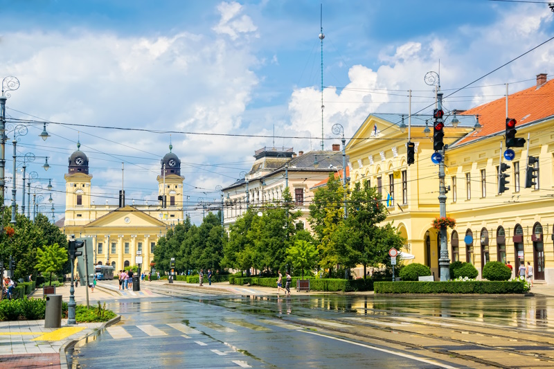 Debrecen stadsplein