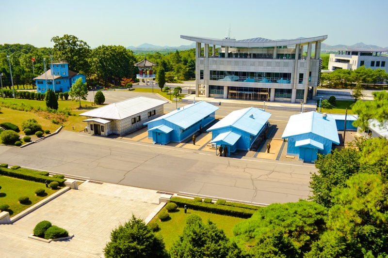 Panmunjom in DMZ Korea