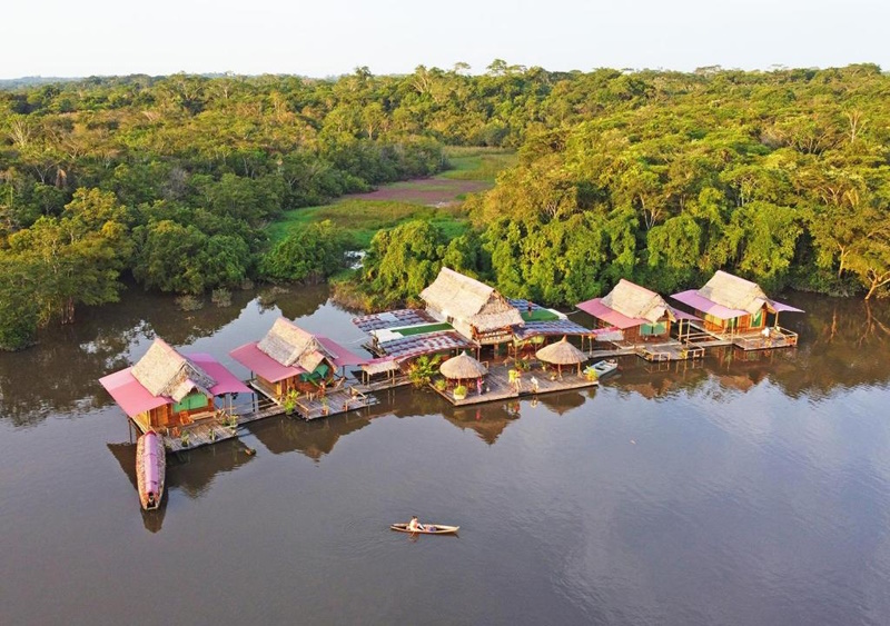 Floating Lodge in Iquitos