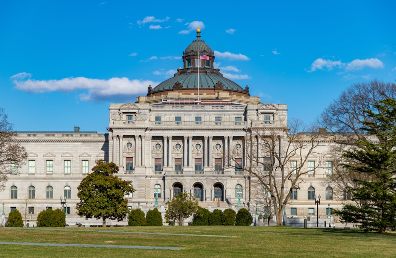 Library of Congress in Washington DC