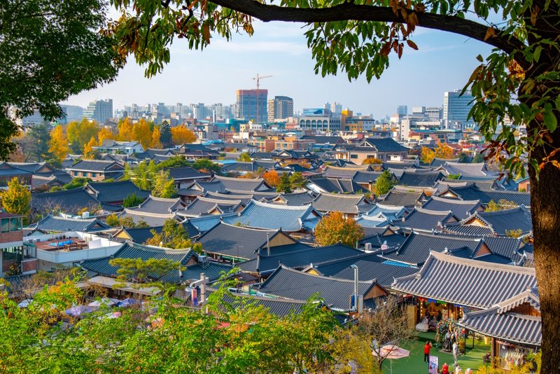 Zuid-Korea Jeonju Hanok Village