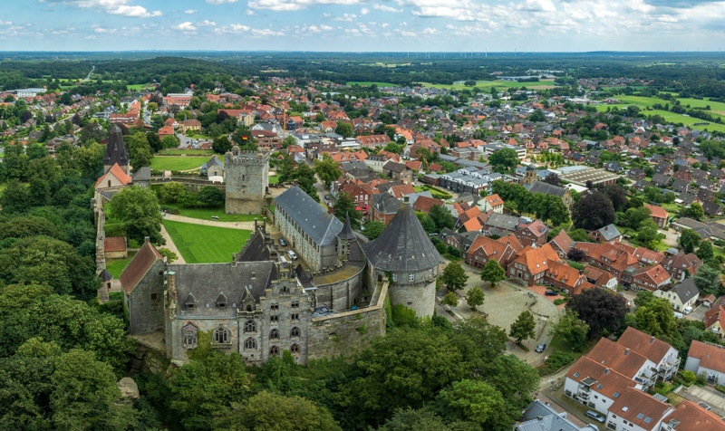 Kasteelheuvel in Bad Bentheim