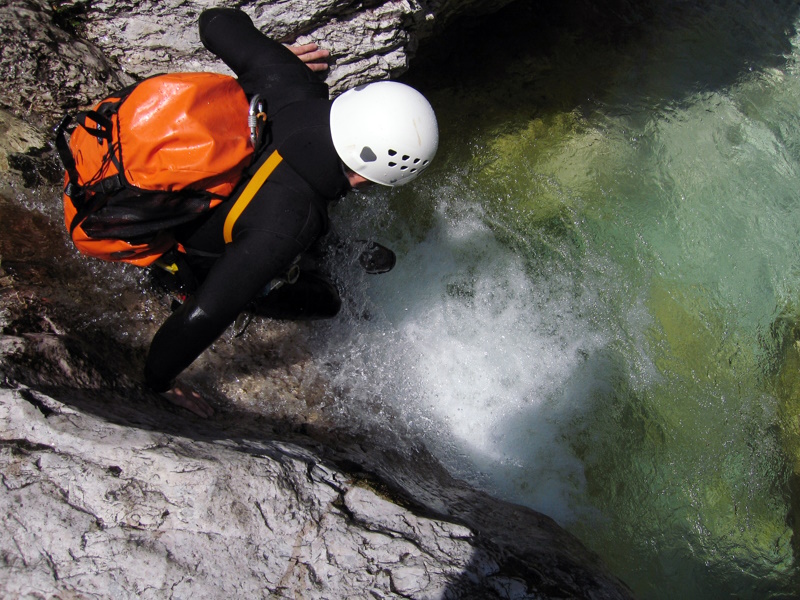 Bovec canyoning