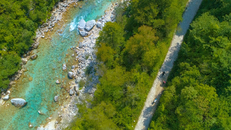 Bovec fietspad