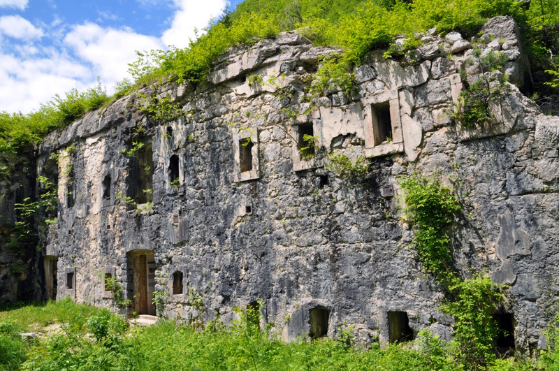 Fort Hermann in Bovec