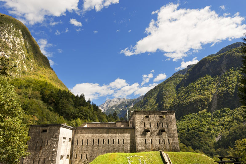 Fort Kluze in Bovec